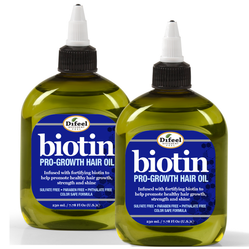 Difeel Biotin Premium Hair Oil 7.1 oz. (PACK OF 2)