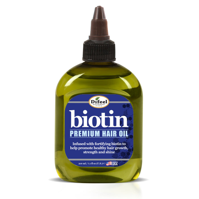 Difeel Biotin Premium Hair Oil 7.1 oz. (PACK OF 2)