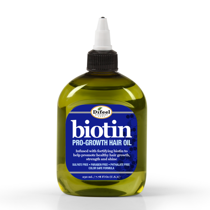 Difeel Biotin Regimen for Hair Growth - 4-Step Shampoo, Condition and Treatment System