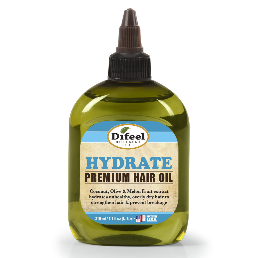 Difeel Hair Care Solutions - Hydrate Hair Oil 7.1 oz.