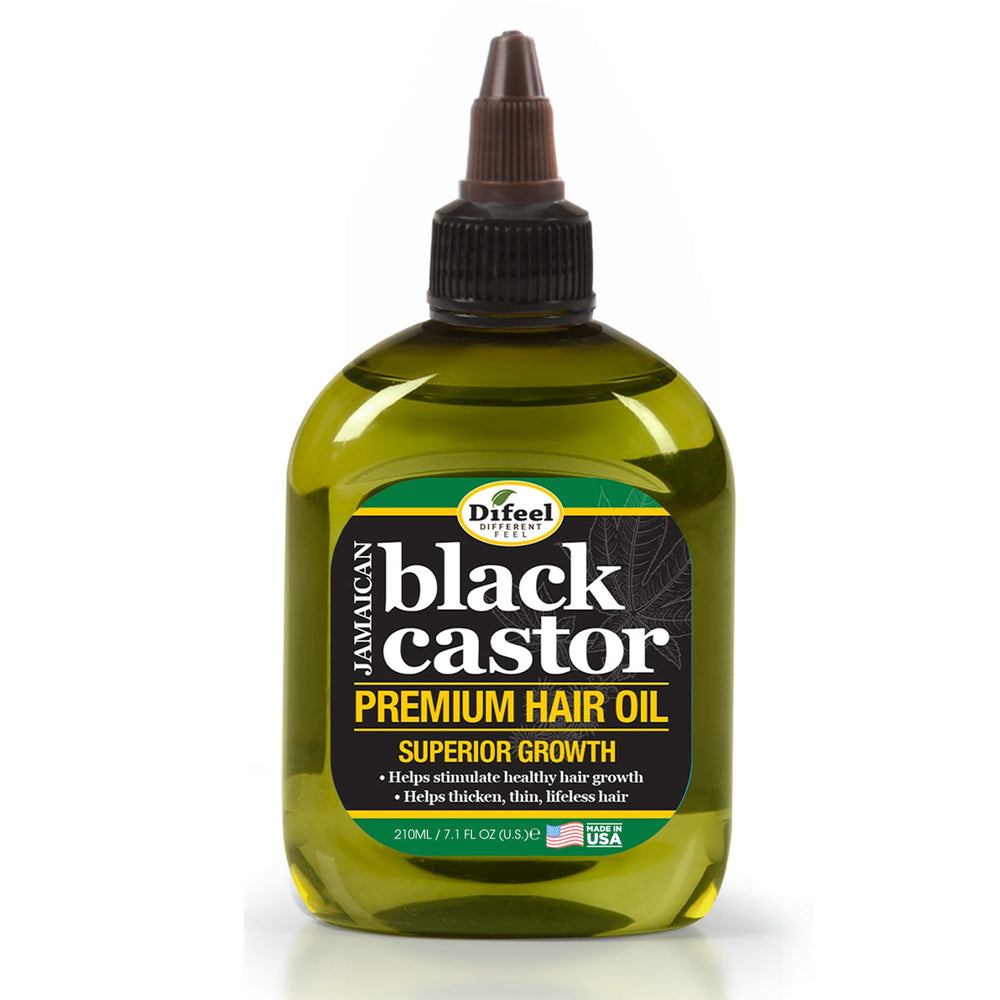 Difeel Superior Growth Jamaican Black Castor Premium Hair Oil 7.1 oz. (PACK OF 4)