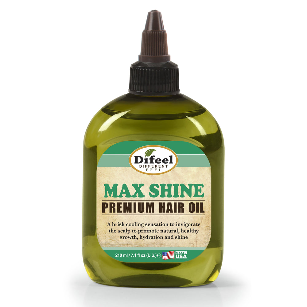 Difeel Hair Care Solutions - Max Shine Hair Oil 7.1 oz. (PACK OF 2)