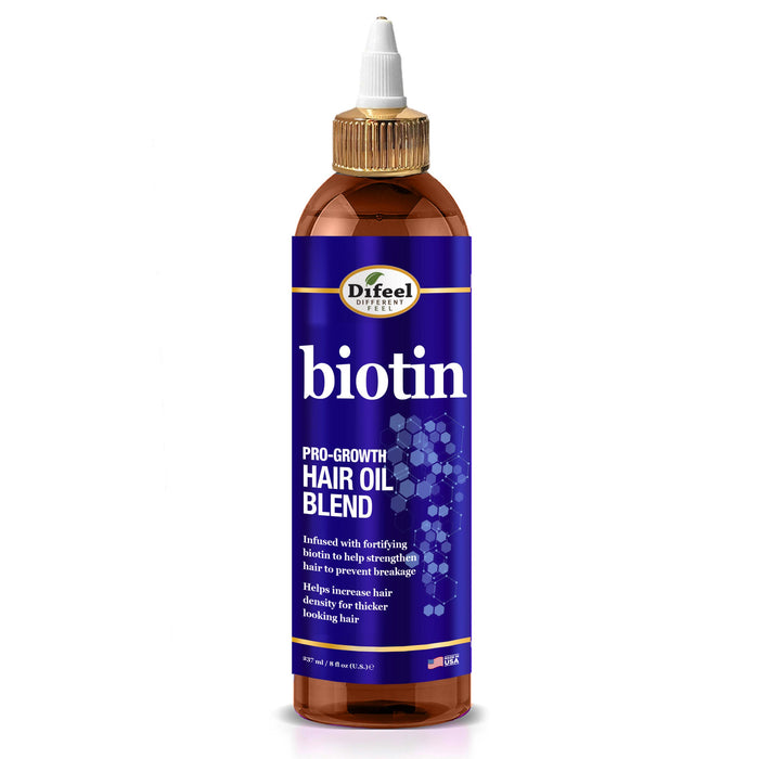 Difeel Biotin Pro Growth Premium Hair Oil 8 oz. (PACK OF 4)