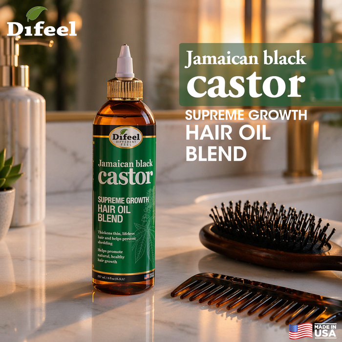 Difeel Blend Jamaican Black Castor Hair Oil 8 oz.