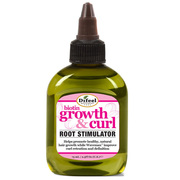 Difeel Growth and Curl Biotin Pro-Growth Root Stimulator 2.5 oz.