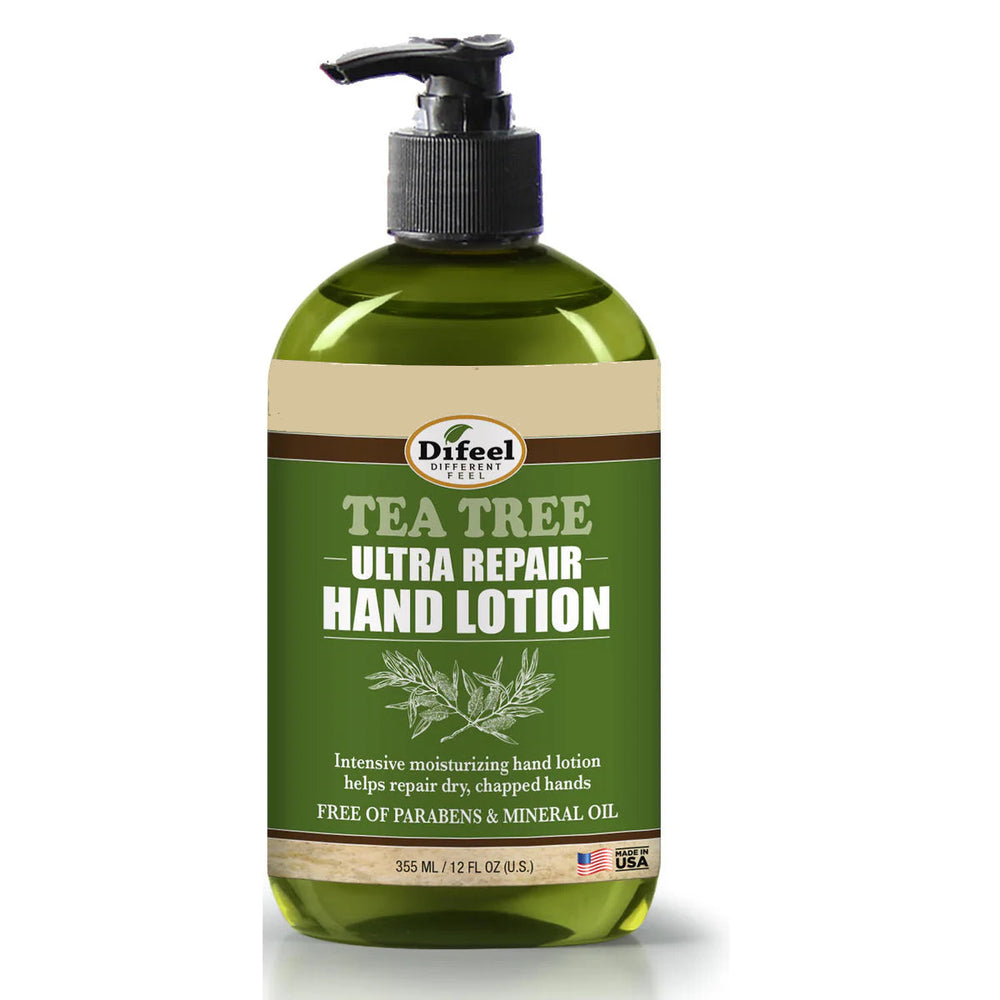 Difeel Tea Tree Ultra Repair Hand Lotion 12 oz.