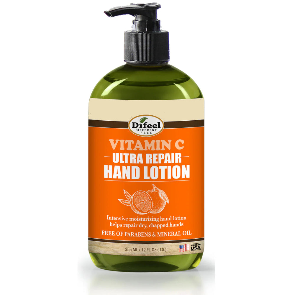 Difeel Vitamin C Ultra Repair Hand Lotion 12 oz. (PACK OF 2)