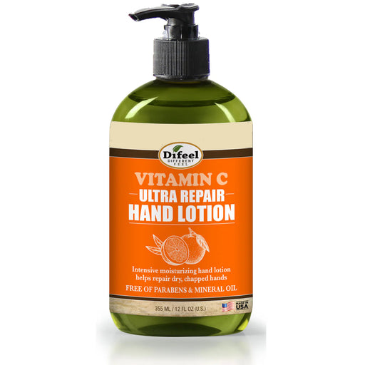Difeel Vitamin C Ultra Repair Hand Lotion 12 oz. (PACK OF 2)