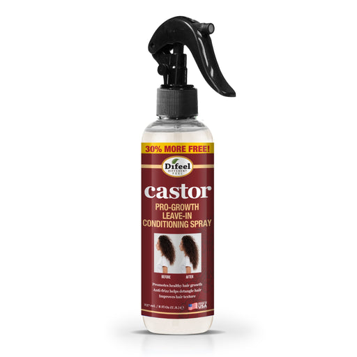Difeel Castor Pro-Growth Conditioning Spray 8 oz. - Large Bottle