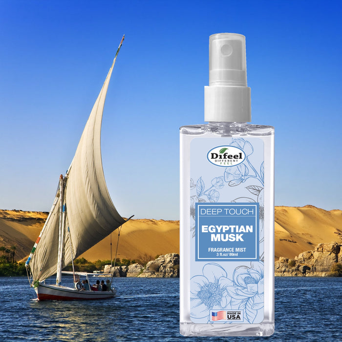 Deep Touch Body Mist Spray - Egyptian Musk 3 Ounces