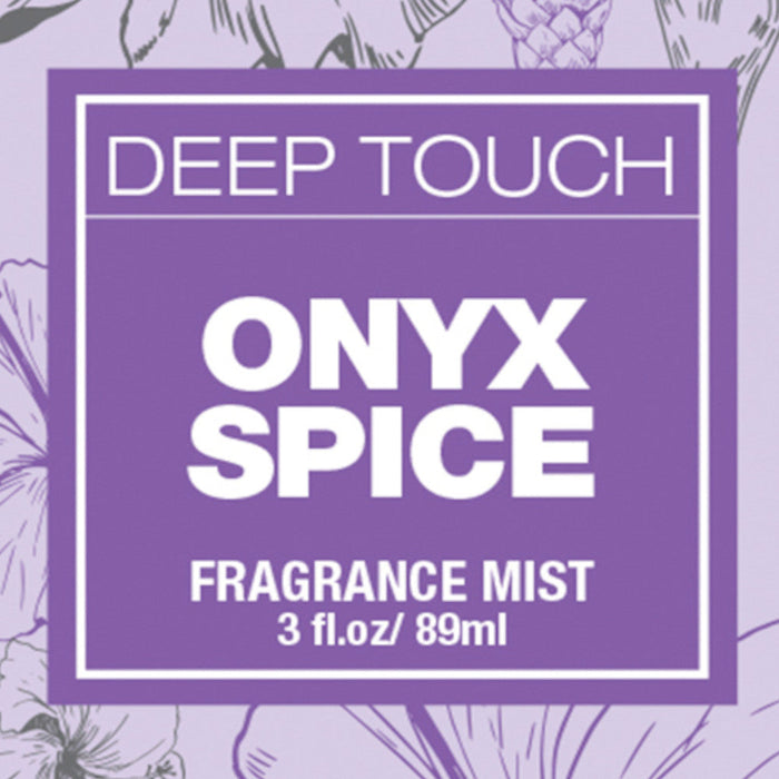 Deep Touch Body Mist Spray - Onyx Spice 3 Ounces