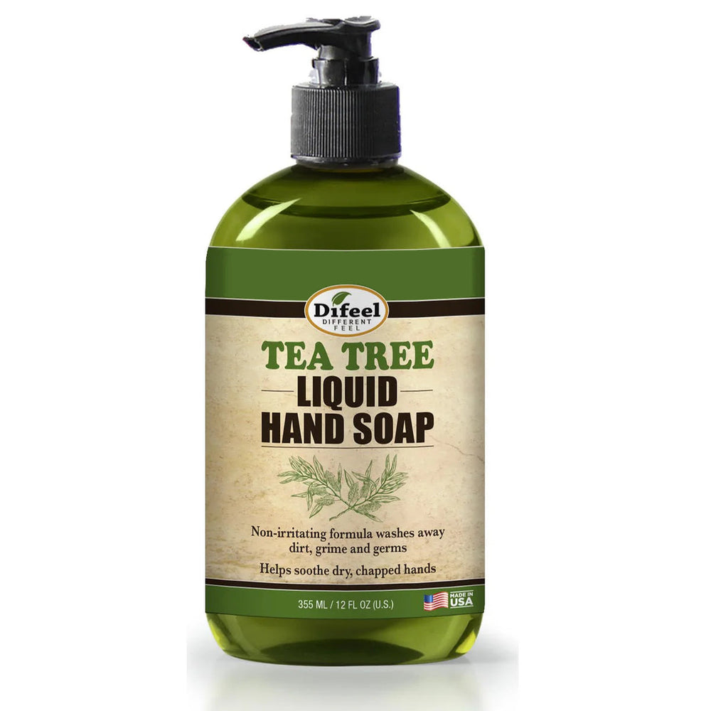 Difeel Tea Tree Liquid Hand Soap 12 oz. (PACK OF 2)