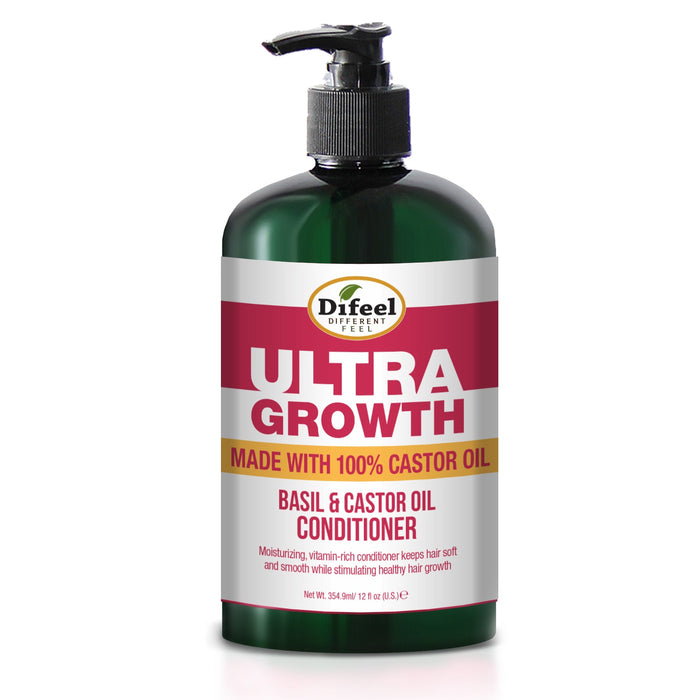 Difeel Ultra Growth Basil & Castor Oil Hair Growth Collection 5-PC Set