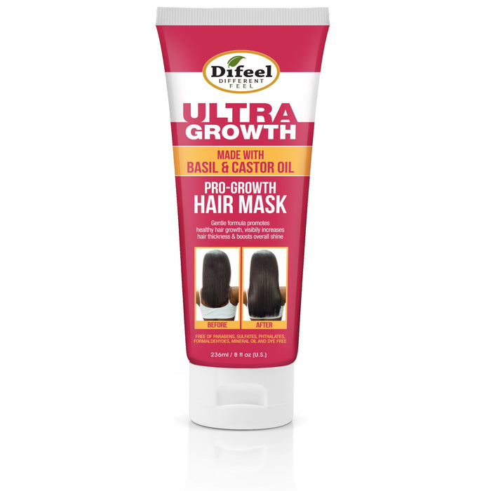 Difeel Ultra Growth Basil & Castor Oil Large Hair Growth Collection 5-PC Set