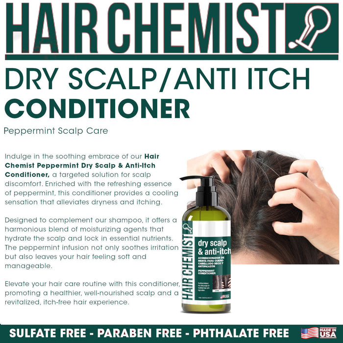 Hair Chemist Dry Scalp & Anti-Itch Peppermint Conditioner 33.8 oz.