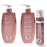 Hair Chemist Hair Gloss Liquid Glass 3-PC Volumize & Curl Set - Includes 33.8oz Shampoo, 33.8oz Conditioner & 8oz Hair Mousse Set (3-PC SET)