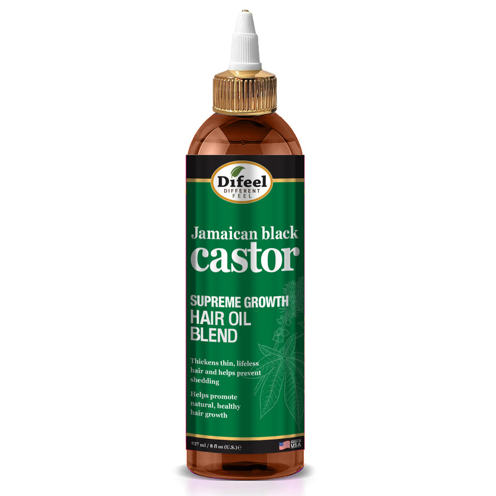 Difeel Superior Growth Jamaican Black Castor Hair Oil Blend 8 oz.