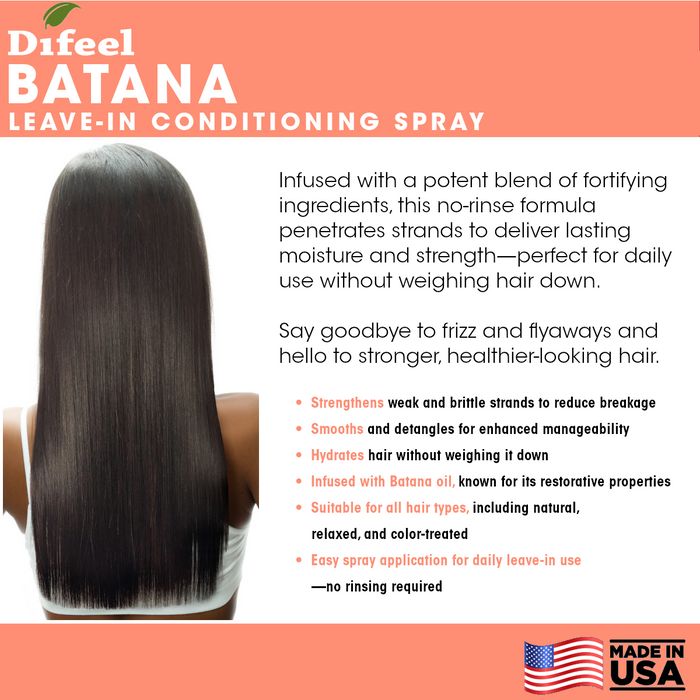 Difeel Batana Leave-in Conditioning Spray 12 oz.