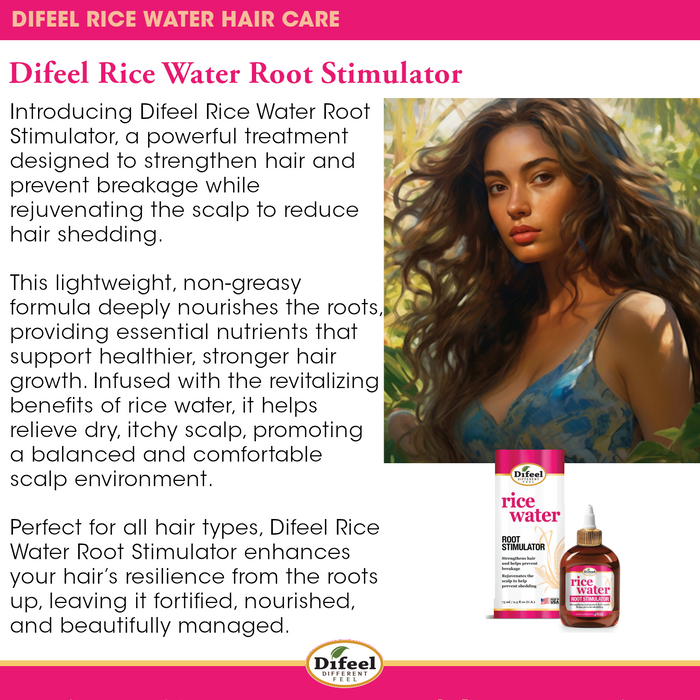 Difeel Rice Water Root Stimulator 2.5 oz.