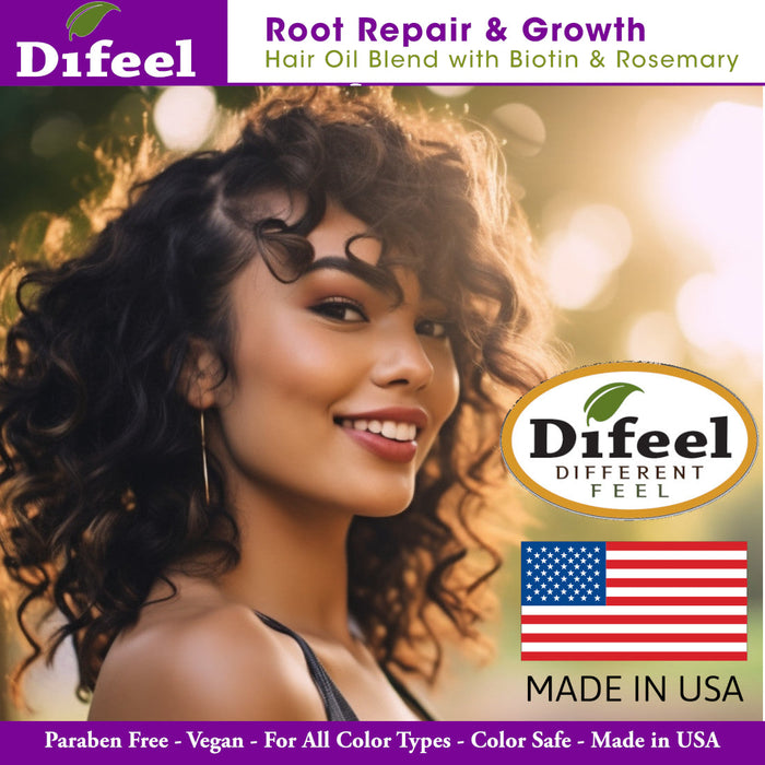 Difeel Protective Styles Root Repair and Growth Hair Oil Blend 8 oz.