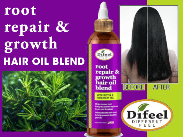 Difeel Protective Styles Root Repair and Growth Hair Oil Blend 8 oz.