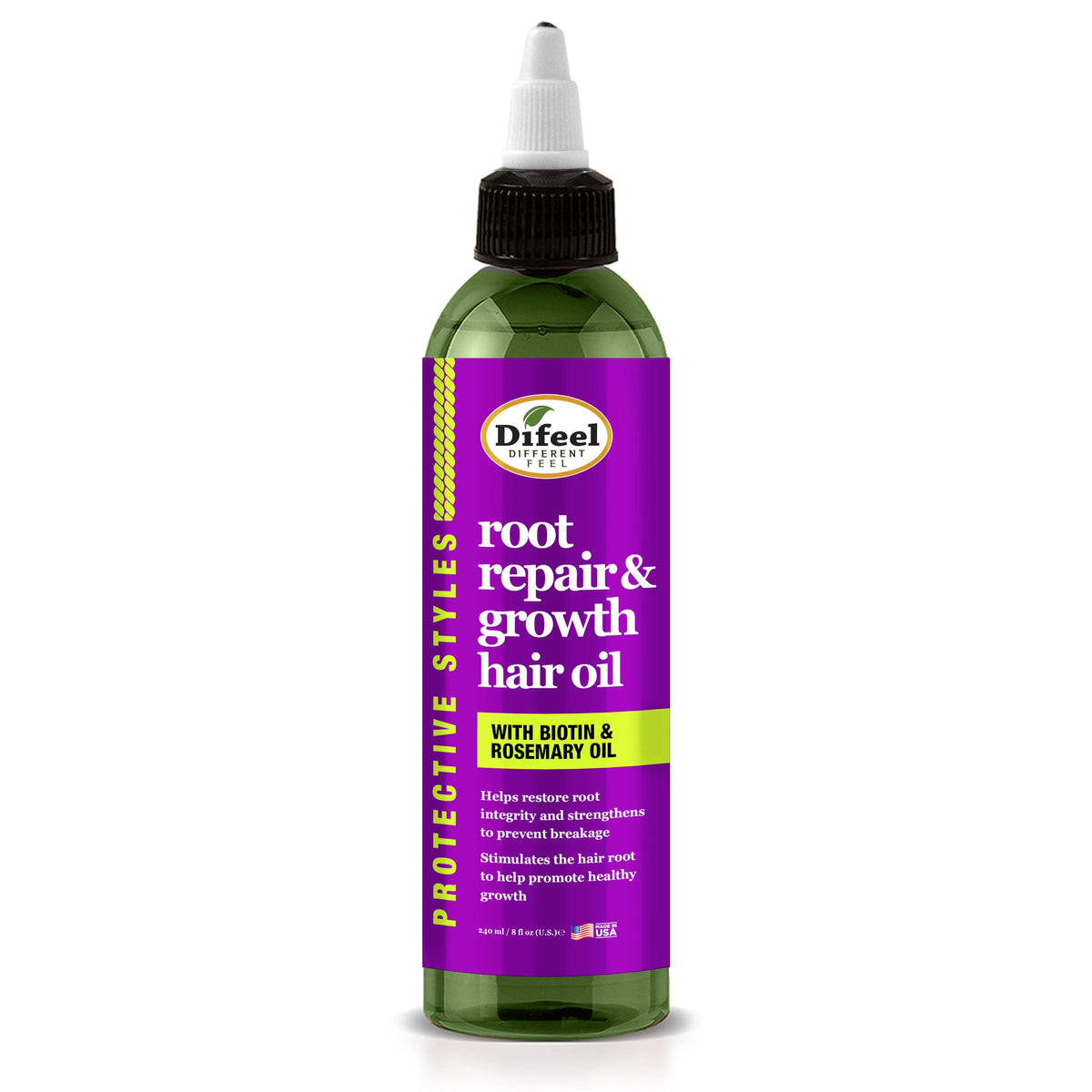 Difeel Protective Styles Root Repair and Growth Hair Oil 8 oz