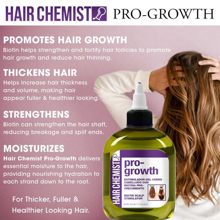 Hair Chemist Pro-Growth Scalp Stimulator with Biotin 7.1 oz.