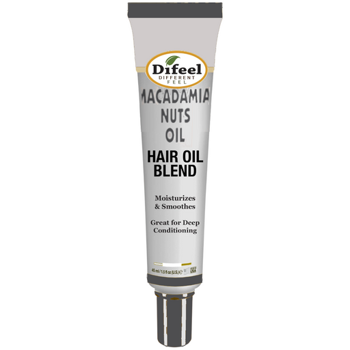Difeel Mega Care Hair Oil Blend - Macadamia Oil 1.4 oz.