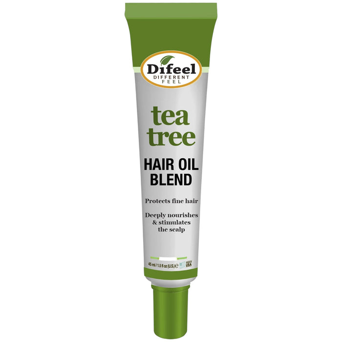 Difeel Mega Care Hair Oil Blend - Tea Tree Oil Blend 1.4 oz. (PACK OF 2)