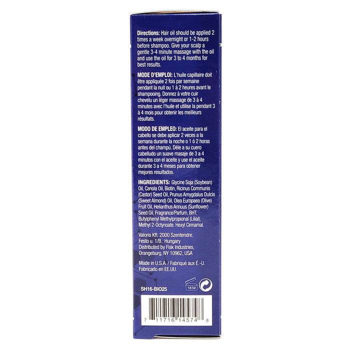 Difeel Biotin Premium Hair Oil 2.5 oz.