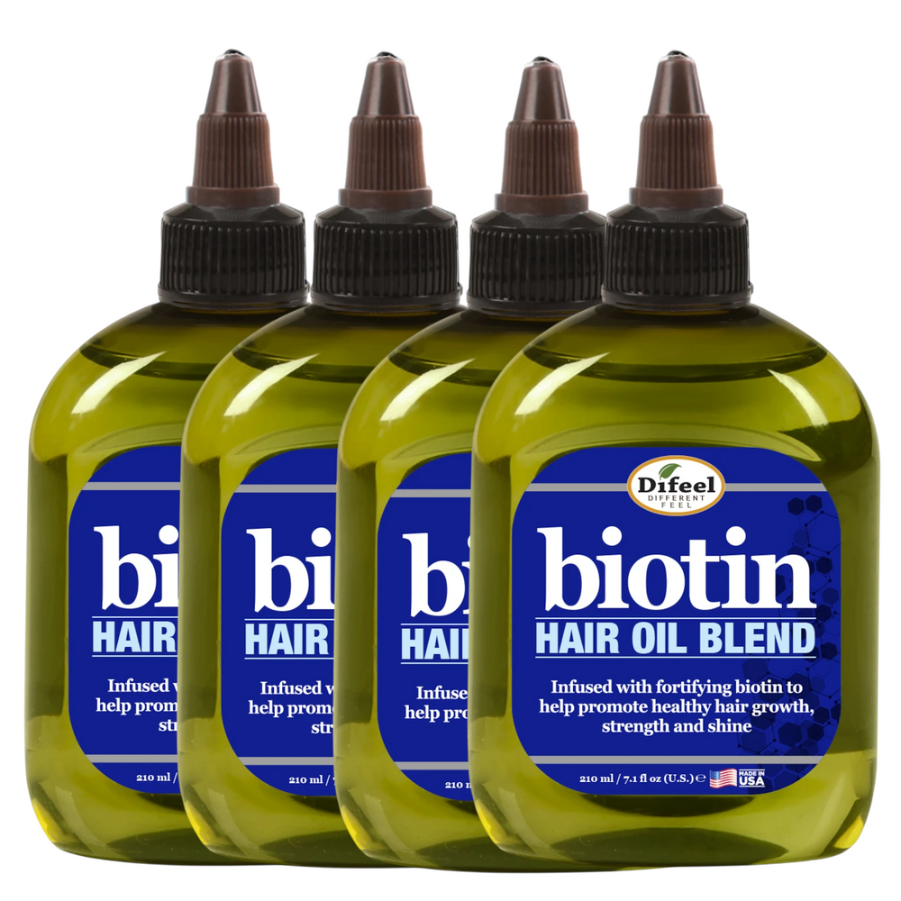 Difeel Biotin Hair Oil Blend 7.1 oz. (PACK OF 4)