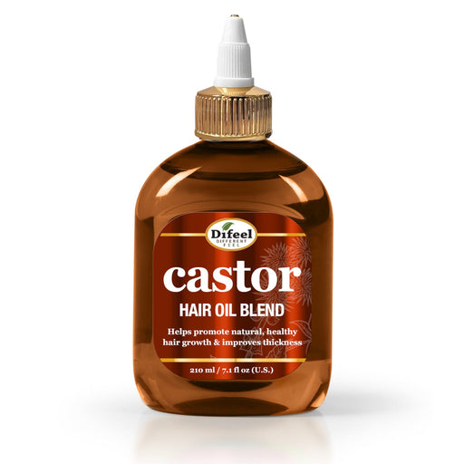 Difeel Castor Hair Oil Blend 7.1 oz.