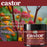 Difeel Castor Pro-Growth 4-PC Ultimate Hair Care Set - Shampoo 33.8oz, Conditioner 33.8oz, Hair Mask 12 oz.  & Hair Oil 8oz