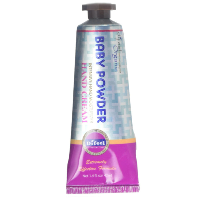 Difeel Luxury Moisturizing Hand Cream -Baby Powder 1.4 oz.