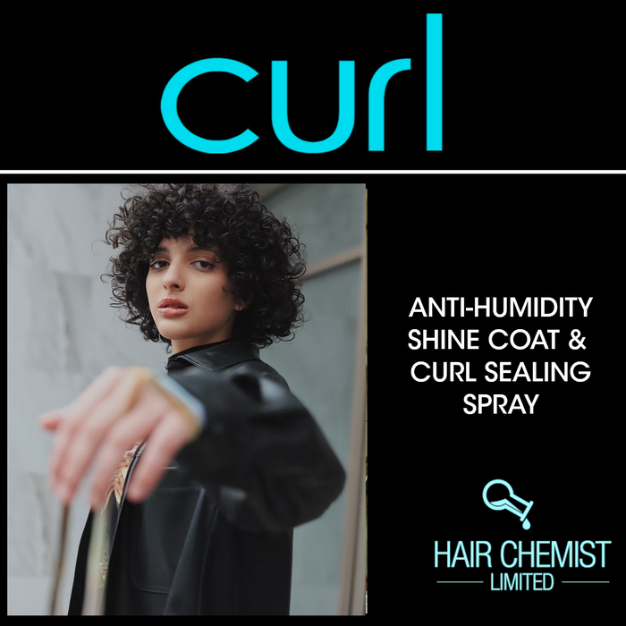 Hair Chemist CURL Anti Humidity Shine Coat & Curl Sealing Spray 3 oz.