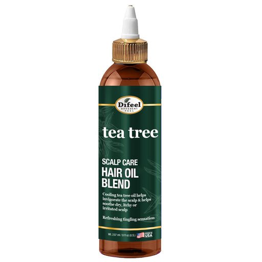 Difeel Scalp Care Hair Oil Blend - Tea Tree Oil 8 oz.