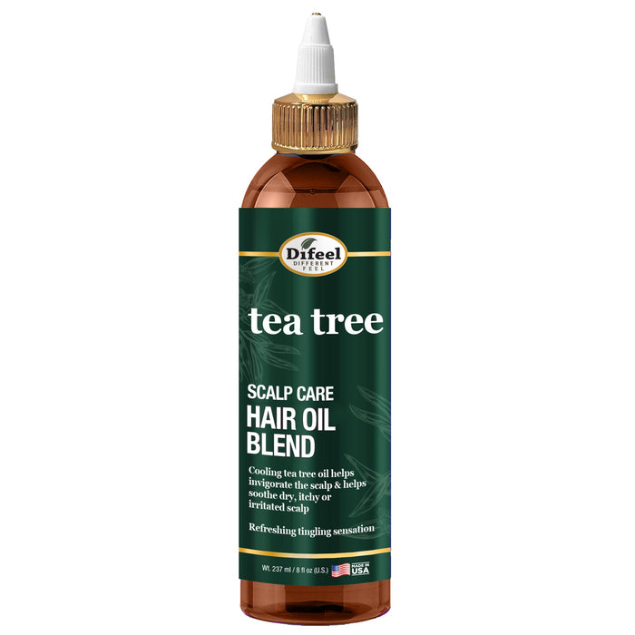 Difeel Scalp Care Hair Oil Blend - Tea Tree Oil 8 oz.