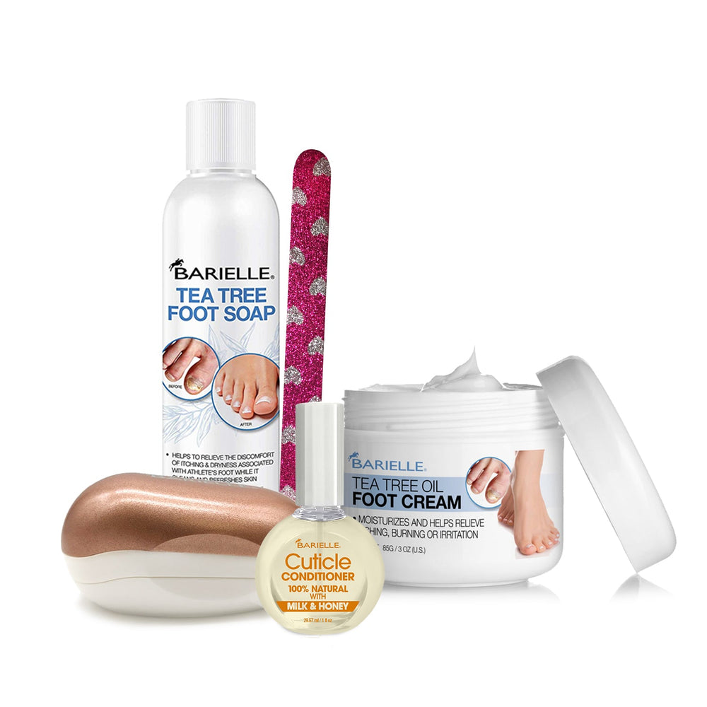 Barielle Tea Tree Foot Repair Bundle 5-PC SET