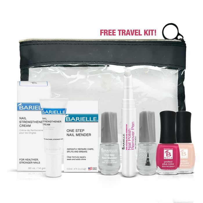 Barielle Vacation Getaway Kit - 6-PC Set with Bonus Travel Bag