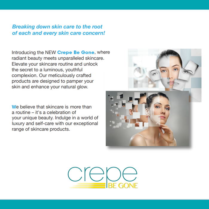 Crepe Be Gone Body Repair Treatment Ultra Hydrating Skin Firming Cream - Large 12 ounce