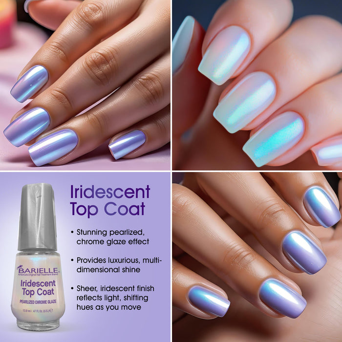 Barielle Iridescent Top Coat .47 oz.