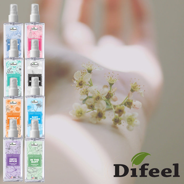 Difeel Deep Touch Body Mist - Baby Powder 3 oz.