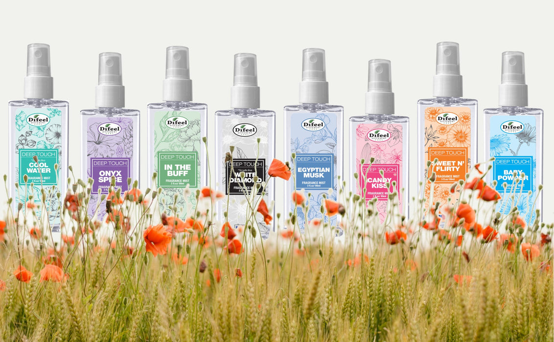 Difeel Deep Touch Body Mist - Baby Powder 3 oz.