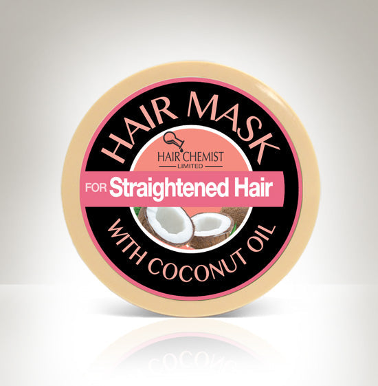 Hair Chemist Hair Mask for Straightened Hair with Coconut Oil 2 oz.