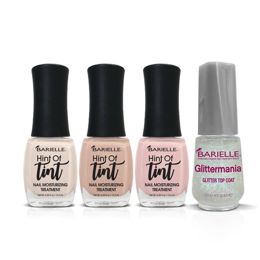 Barielle Hint of Tint with Glittermania Collection