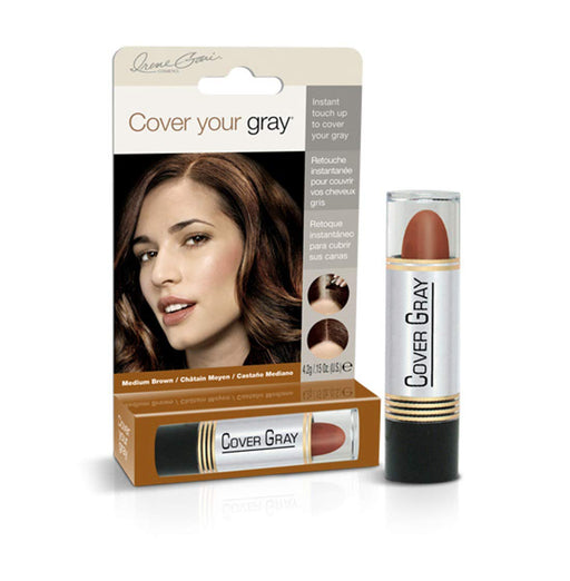 Cover Your Gray Hair Color Touch-up Stick - Medium Brown (6-PACK)