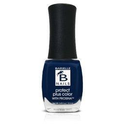 Moda Bleu (A Creamy Dark Navy/Purple) - Protect+ Nail Color w/ Prosina - Barielle - America's Original Nail Treatment Brand
