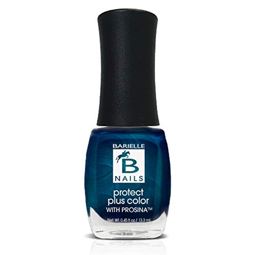 Sky's the Limit (A Sapphire Blue w/ Shimmer) - Protect+ Nail Color w/ Prosina - Barielle - America's Original Nail Treatment Brand