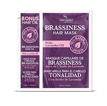 Hair Chemist Brassiness Hair Mask with Lavender Oil Packette 1 oz.