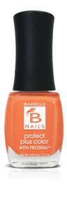 Tequila Sunrise (Bright Creamy Orange) - Protect+ Nail Color w/ Prosina - Barielle - America's Original Nail Treatment Brand